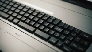 del touche clavier